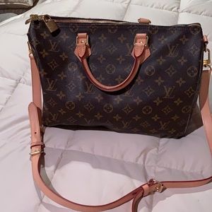 Authentic Louis Vuitton Speedy 35. Used once.